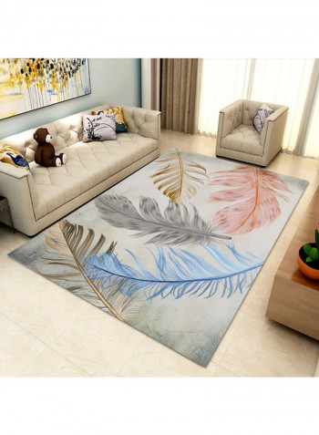 3D Print Beautiful Living Room Rug Multicolour 140 x 200cm