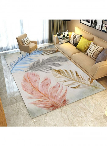 3D Print Beautiful Living Room Rug Multicolour 140 x 200cm