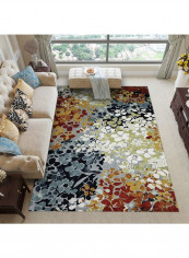 Classic Non-Skid Living Room Rug Multicolour 140 x 200cm