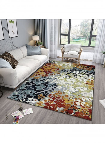 Classic Non-Skid Living Room Rug Multicolour 140 x 200cm