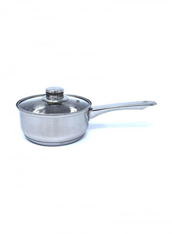 7-Piece Stainless Steel Cookware Set Silver