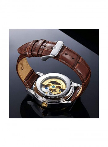 Men's Skeleton Water Resistant Mechanical Analog Watch W60099G.02A
