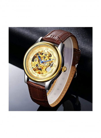 Men's Skeleton Water Resistant Mechanical Analog Watch W60099G.02A