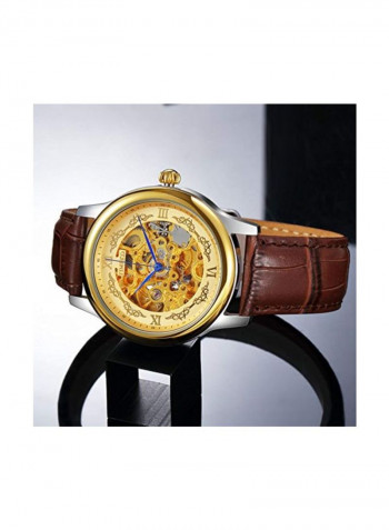 Men's Skeleton Water Resistant Mechanical Analog Watch W60099G.02A