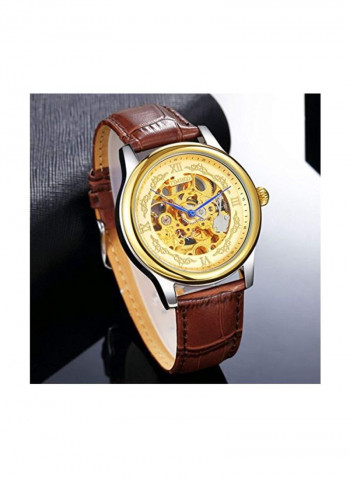 Men's Skeleton Water Resistant Mechanical Analog Watch W60099G.02A