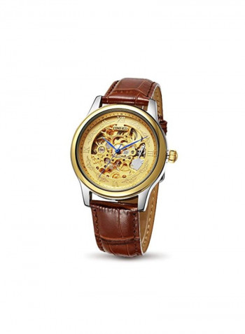 Men's Skeleton Water Resistant Mechanical Analog Watch W60099G.02A