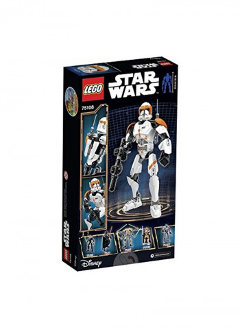 82-Piece 75108 Star Wars Clone Commander Cody Building Set