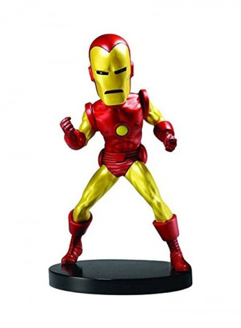 Classic Marvel NECA Head Knocker Iron Man Action Figure