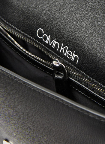 Logo Crossbody Bag Black