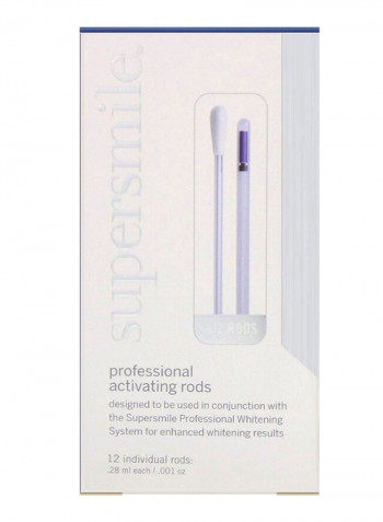 Professional Activating Rods White