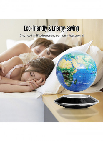 Magnetic Levitation Floating Globe Multicolour 8inch