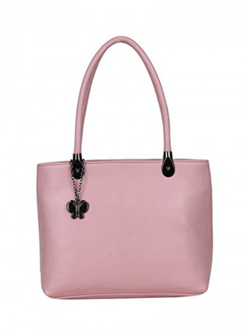 Polyester Blend Shoulder Bag BNS 0654BPK Pink