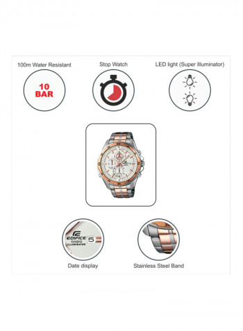 Men's Edifice Chronograph Watch EFR-547SG-7AV