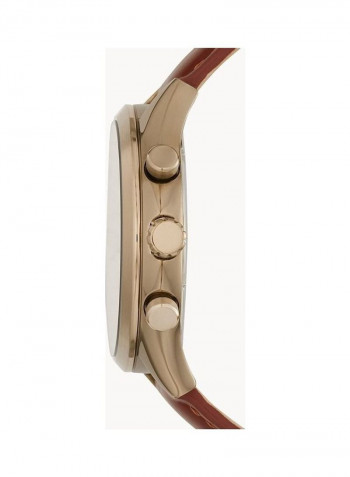 Men's Fenmore Midsize Multifunction  Leather Watch BQ2404