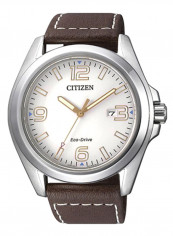 Men's Leather Analog Watch AW1430-01A