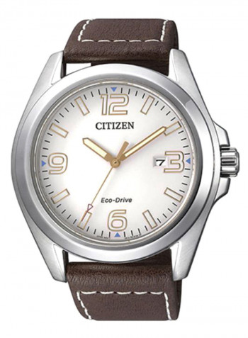 Men's Leather Analog Watch AW1430-01A