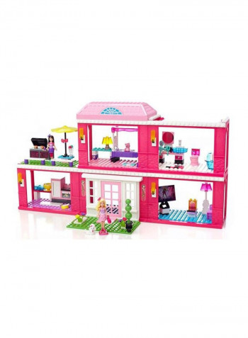 222-Piece Barbie Fab Mansion Building Blocks Set CXP54