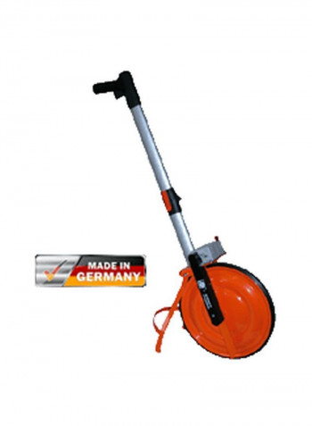 Deluxe Measuring Wheel Grey/Orange/Black 100meter