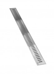 Floor Drain Stainless Steel OZP Zebra Silver 550x63millimeter