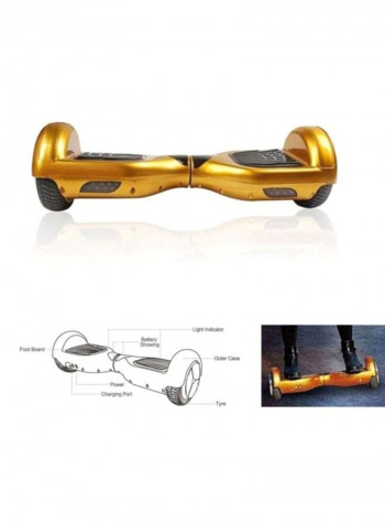 Two Wheels Self Balance Electric Scooter 58x17x17cm