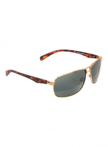 Men's Rectangular Sunglasses - Lens Size: 68 mm