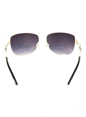 Women's Square Shaped Sunglasses - Lens Size: 59 mm