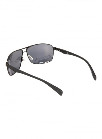 Men's Rectangular Sunglasses - Lens Size: 68 mm