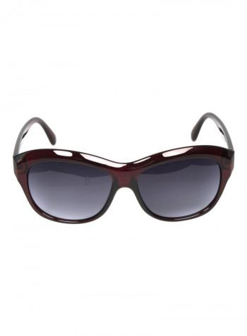 Women's Rectangular Sunglasses - Lens Size: 56 mm