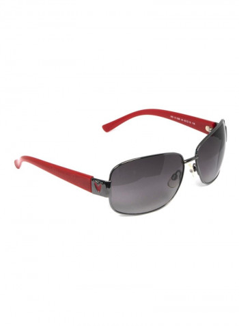 Women's Rectangular Sunglasses - Lens Size: 63 mm