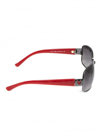 Women's Rectangular Sunglasses - Lens Size: 63 mm