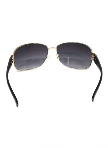 Women's Rectangular Sunglasses - Lens Size: 63 mm