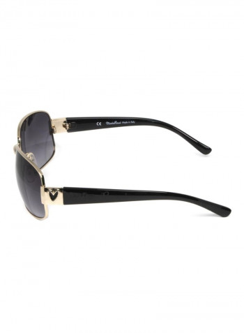Women's Rectangular Sunglasses - Lens Size: 63 mm