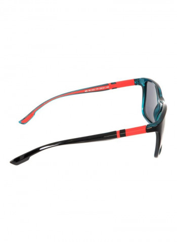 Men's Rectangular Shaped Sunglasses - Lens Size: 53 mm