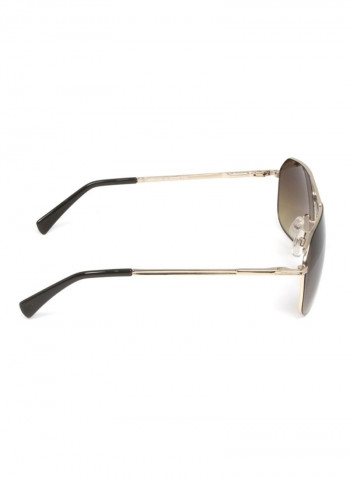 Men's Rectangular Sunglasses - Lens Size: 61 mm