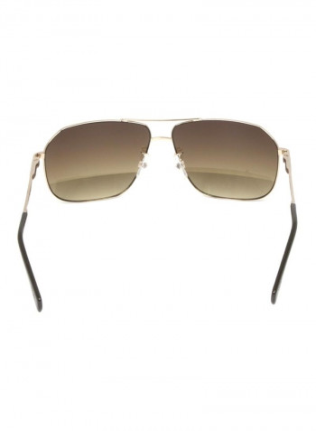 Men's Rectangular Sunglasses - Lens Size: 61 mm