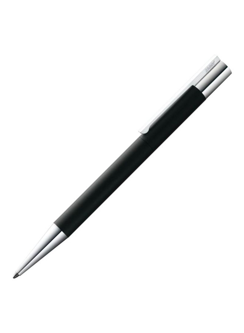 Scala Round Tip Ballpoint Pen Matt Black/Silver