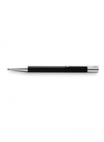 Scala Round Tip Ballpoint Pen Matt Black/Silver