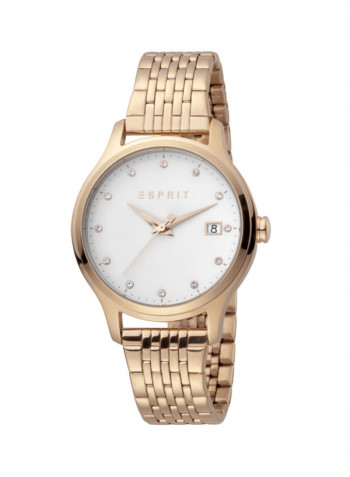 Women's Stainless Steel Analog Wrist Watch With Bracelet ES.1L198M0085