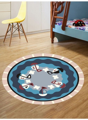 Boat Pattern Doormat Multicolour 140cm