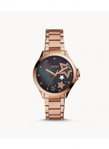 Women's Sadie Three-Hand Two-Tone Stainless Steel Strap Wrist Watch ES4896
