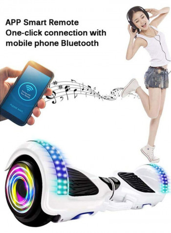 Smart Self Balancing Electric Hoverboard Set 65x23x25cm