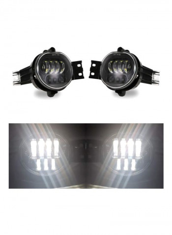 2-Piece LED Fog Light Set For Dodge RAM/Durango
