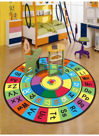 Mat For Kid's Room Multicolour 140x140cm