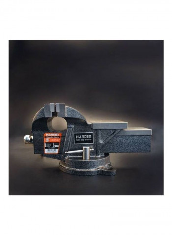 Heavy Duty Table Vice Orange/Black 35cm