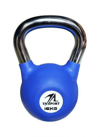 Rubber Coated Kettlebell 16kg