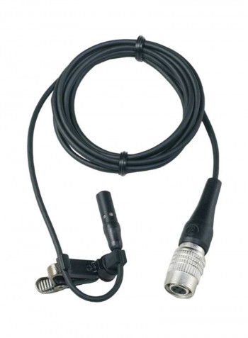 Subminiature Cardioid Condenser Lavalier Microphone AT898CH Black/Silver