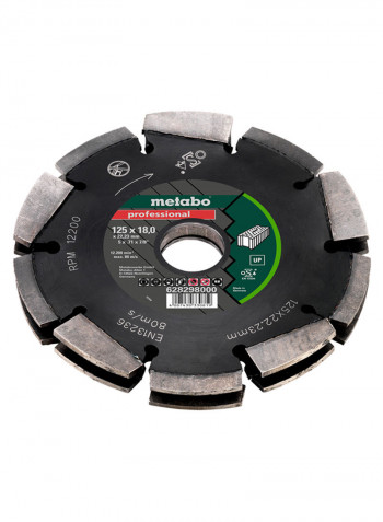 Germany-Professional Grade-2 Row Professional UP Universal Wall Chaser Black/Grey 12centimeter
