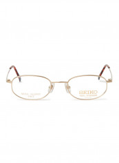 Women's Titanium Flat Oval Eyeglasses Frame