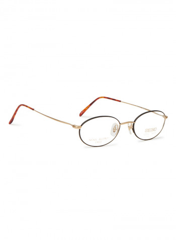 Women's Titanium Oval Eyeglasses Frame