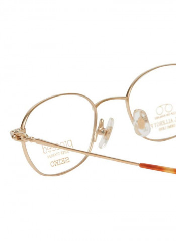 Women's Titanium Oval Eyeglasses Frame